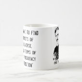 Geweldige Tesla - Wetenschapscitaat koffie / thee  Koffiemok (Center)