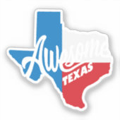 Geweldige Texas II Sticker (Voorkant)