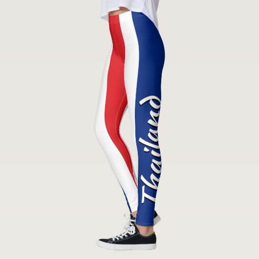 Geweldige Thaise vlag Leggings (Links)