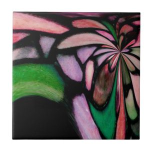 Geweldige Tiffany geïnspireerd Tegeltje