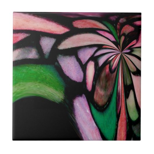 Geweldige Tiffany geïnspireerd Tegeltje (Voorkant)