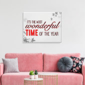 Geweldige tijd canvas afdruk (Insitu (Woonkamer))