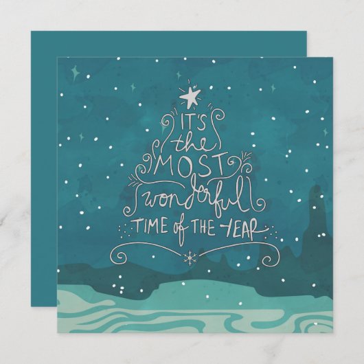 Geweldige tijd kaart (Voorkant / Achterkant)