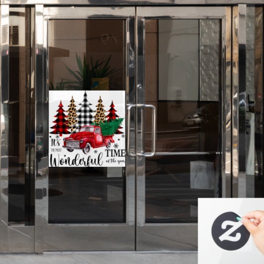 Geweldige tijd raamsticker (Kantoordeur)