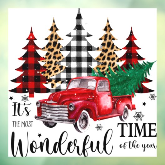 Geweldige tijd raamsticker (Vel 3)