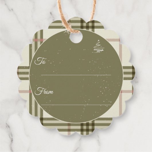 Geweldige tijd van de kerst van de klap bedankjes labels (Achterkant)