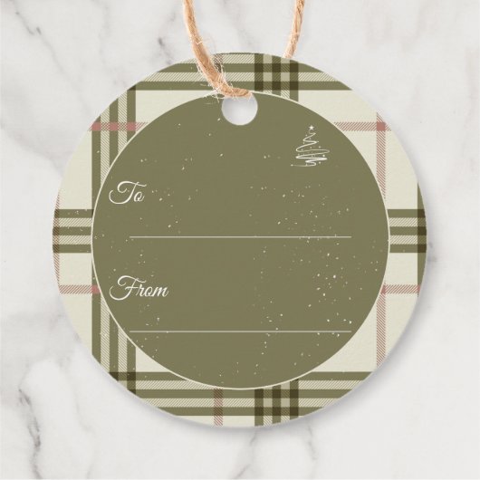 Geweldige tijd van de kerst van de klap bedankjes labels (Achterkant)