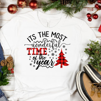 Geweldige tijd van het jaar van de gespleten boom t-shirt