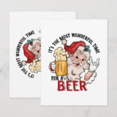 Geweldige tijd voor een bier informatiekaartje (Voorkant / Achterkant)