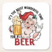 Geweldige tijd voor een bier kartonnen onderzetters (Voorkant)