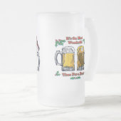 Geweldige tijd voor een bier matglas bierpul (Voorkant rechts)