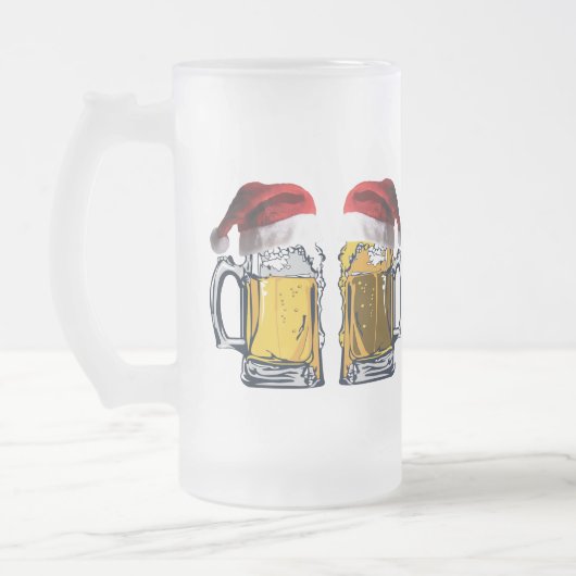 Geweldige tijd voor een bier matglas bierpul (Links)
