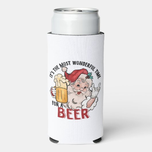 Geweldige tijd voor een bier seltzer blikjeskoeler (Seltzer Achterkant)