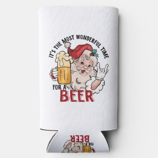 Geweldige tijd voor een bier seltzer blikjeskoeler (Achterkant)