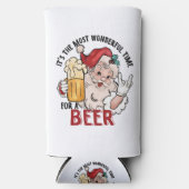 Geweldige tijd voor een bier seltzer blikjeskoeler (Voorkant)