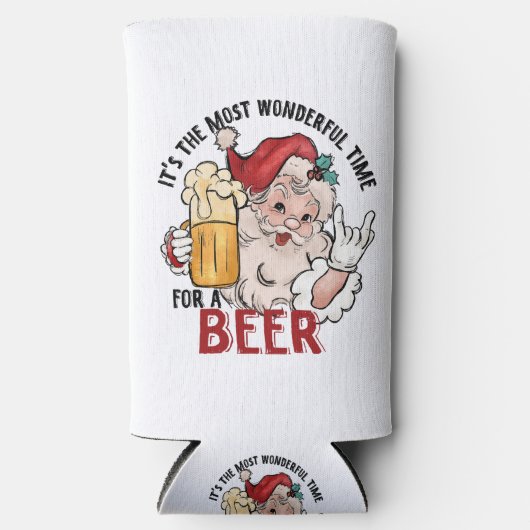 Geweldige tijd voor een bier seltzer blikjeskoeler (Voorkant)