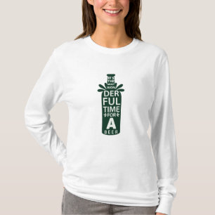 Geweldige tijd voor een bier t-shirt