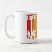 Geweldige tijden gepersonaliseerd Vist Koffiemok (Links)