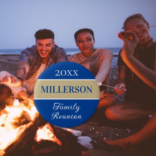 Geweldige tijden! Keepaske CUSTOM-reünie Ronde Button 5,7 Cm