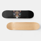 Geweldige tijgerkop persoonlijk skateboard (Horizontaal)