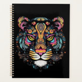 Geweldige Tijgerkop  Planner (Voorkant)