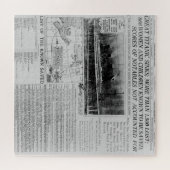 Geweldige Titanic Sinks!  krantenkoppen Legpuzzel (Horizontaal)