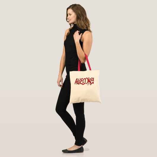 GEWELDIGE! TOTE BAG (Voorkant (model))