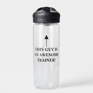 Geweldige Trainer Funny Workout Waterfles