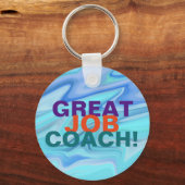 Geweldige trainer! sleutelhanger (Voorkant)