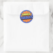 Geweldige Trebles Ronde Sticker (Tas)