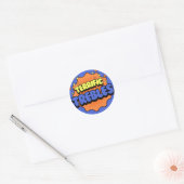 Geweldige Trebles Ronde Sticker (Envelop)