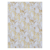 Geweldige trendy modern faux goudglitter marmer tafelkleed (Voorkant)