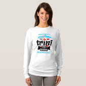 Geweldige Trini-moeder tot op het bot T-shirt (Voorkant volledig)