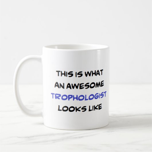 geweldige trofoloog koffiemok (Links)
