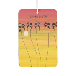 Geweldige tropische zonsondergang luchtverfrisser