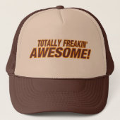 GEWELDIGE TRUCKER HAT VAN TOTAAL FREAKIN PET (Voorkant)