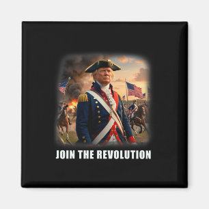 Geweldige Trump Patriottische Revolutie 2024 Presi Magneet