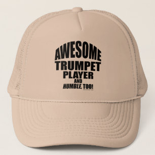 Geweldige Trumpet Player Trucker Pet