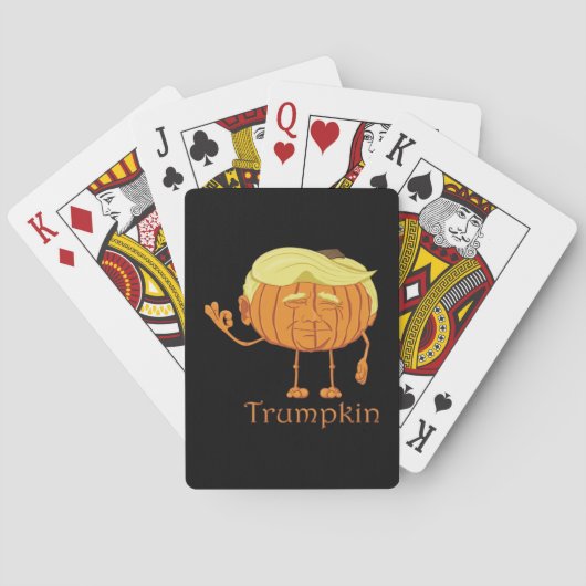 Geweldige Trumpkin Perfect & Classic Pokerkaarten (Achterkant)