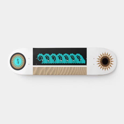  Geweldige "Tsunami" skateboard (Horizontaal)