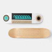  Geweldige "Tsunami" skateboard (Horizontaal)