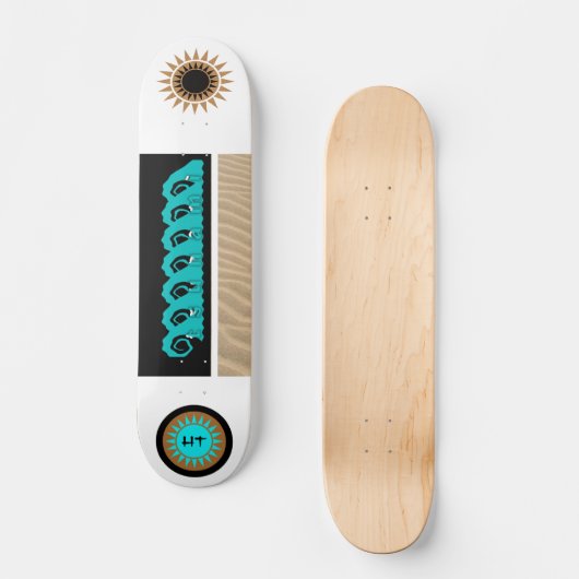  Geweldige "Tsunami" skateboard (Voorkant)