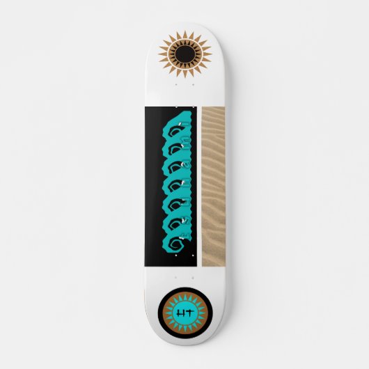  Geweldige "Tsunami" skateboard (Voorkant)