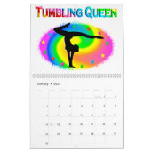 GEWELDIGE TUMBLING QUEEN GYMNASTIEKKALENDER KALENDER (Jan 2027)