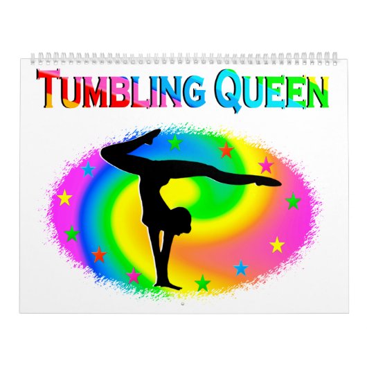GEWELDIGE TUMBLING QUEEN GYMNASTIEKKALENDER KALENDER (Hoes)