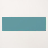 Geweldige turquoise bloemfractal yogamat (Achterkant (horizontaal))