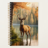 Geweldige Twaalf Punt Buck in Herfstwateren Planner (Voorkant)