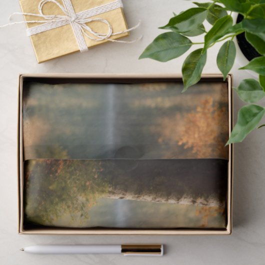 Geweldige Twaalf Punt Buck in Herfstwateren Tissuepapier (Geschenk)