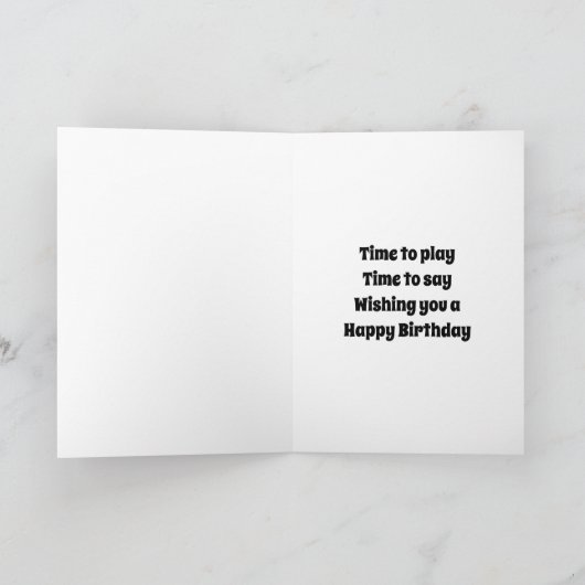 GEWELDIGE TWEEDE DAG ***NEPHEW *** met CUTE TEDDYB Kaart (Binnen)