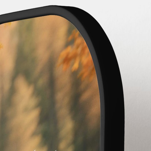 Geweldige Twelve Point Buck Autumn Waters Persoonl Pickleball Paddle (Links Detail)